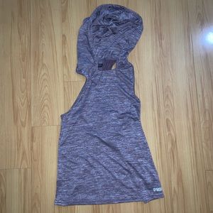 Gymshark women purple marl tank size XS